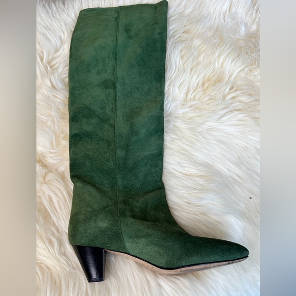 Isabel Marant Shoes - Isabel Marant green suede boots